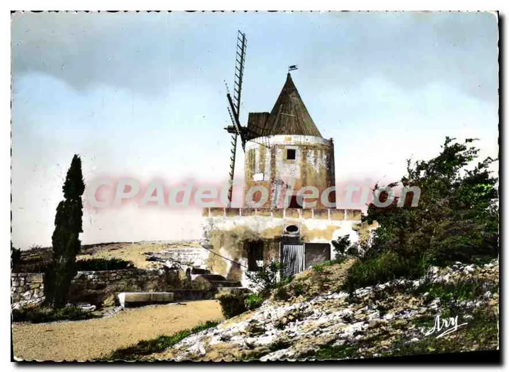 Das Daudet-Mühle in Fontvieille — Tardy-Ausgabe — Nr. 363 - Vorderseite