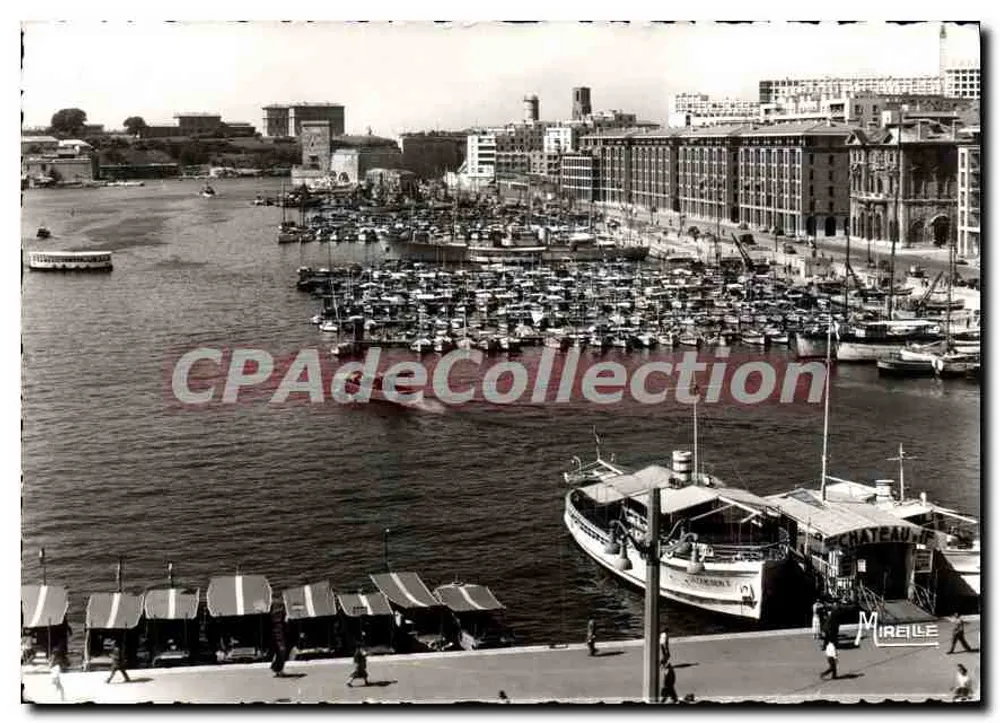 Marseille (B.-du-R.) — Le Vieux Port — Edition Mireille - Vorderseite