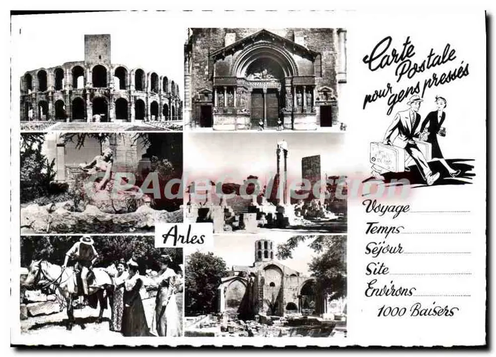 Arles — Colagem de locais antigos — Cité des Arts Photomécaniques, Paris - Frente