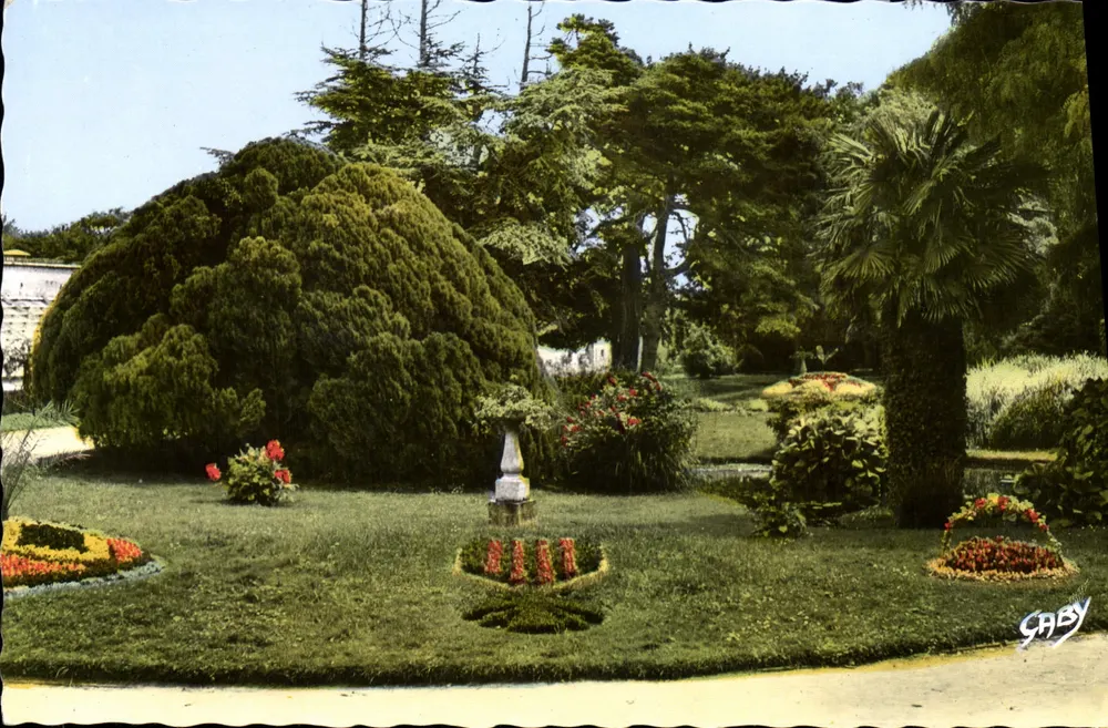 Garten des Parc de l'Hôtel — Luc-sur-Mer — Editions GABY - Vorderseite