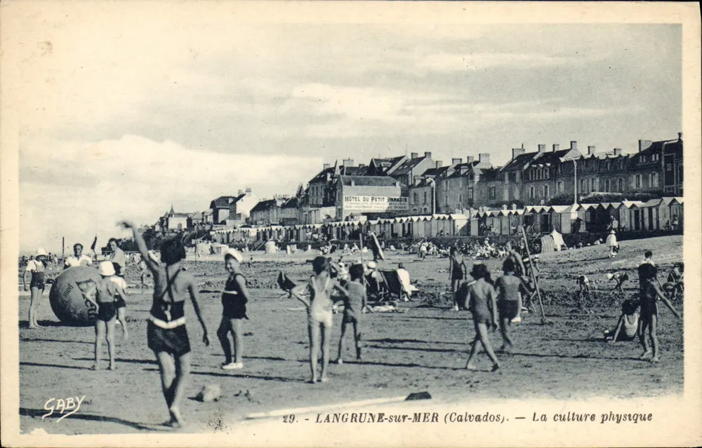 Langrune-sur-Mer (Calvados) — Körperkultur — Gaby, Nr. 29 - Vorderseite