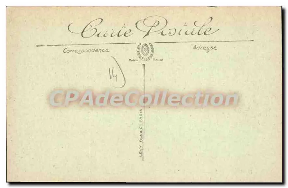 Deauville — Boulevard de la Mer — LL. - Verso