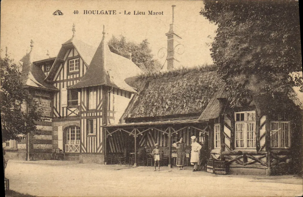 Houlgate - Le Lieu Marot — editor Alsacienne des Arts Photomécaniques, Strasbourg - Frente