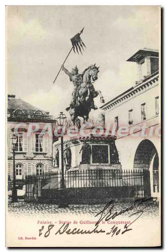 Falaise - Beeld van Willem de Veroveraar — Lib. Bourdet - Voorkant