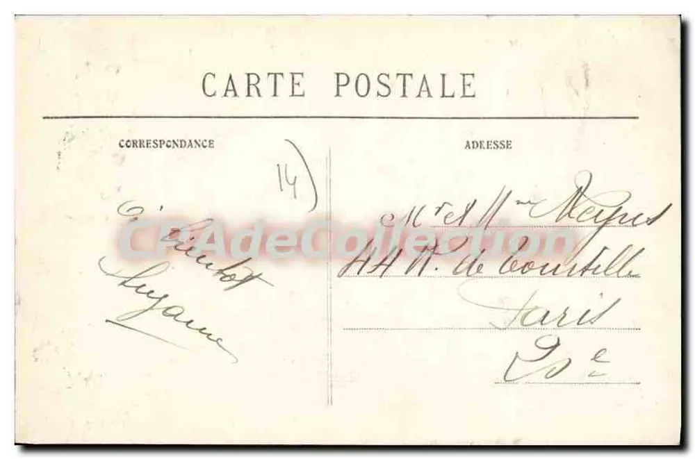 Falaise — Castelo (Oeste) — C. Jeanne Hill, fot. Falaise - Verso