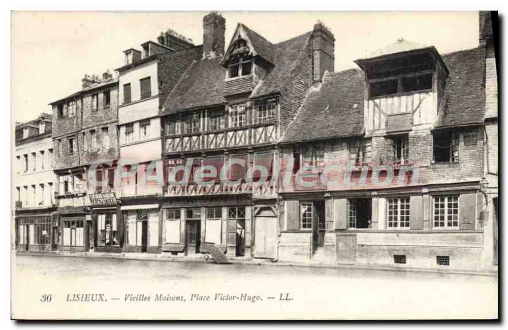 Lisieux — Alte Häuser, Place Victor-Hugo — LL. n°36 - Vorderseite