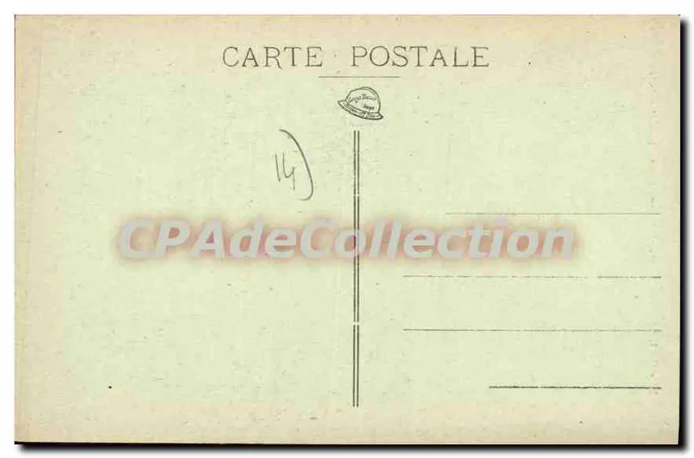 Falaise — Porte des Cordeliers (13. Jahrhundert) — Camille Jeanne, Verlag-Fotograf Falaise (Deposited) - Rückseite