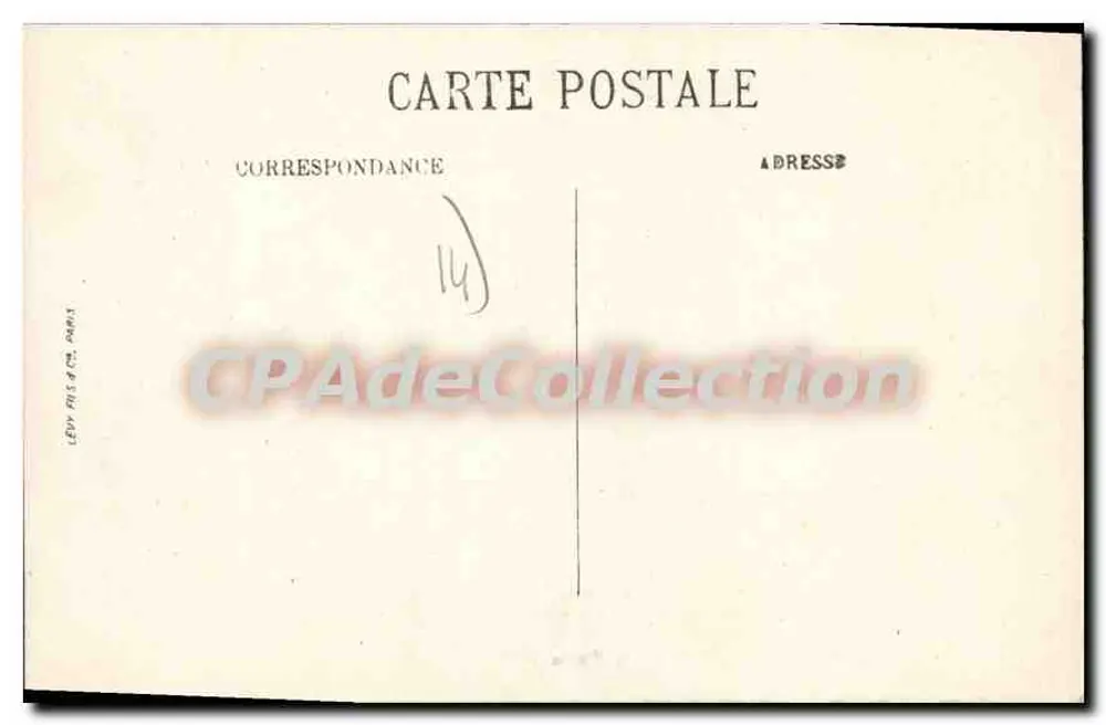 Caen — Dampfschiffe im Nouveau Bassin — LL. Nr. 231 - Rückseite