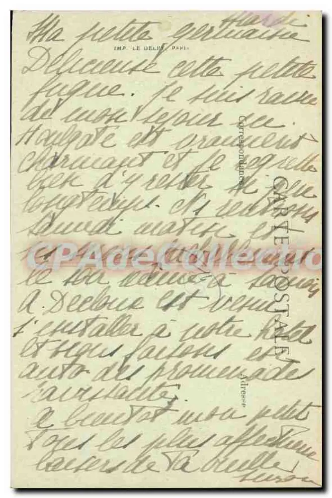 Houlgate — A Praia e o Hotel Imbert — G. Forestier, Le Havre - Verso