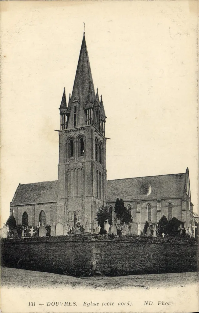 Douvres — Kerk (noordkant) — ND. Fot. n°131 - Voorkant