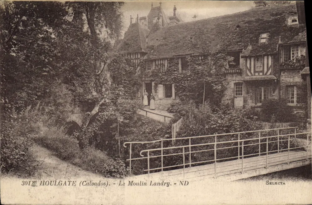 Houlgate (Calvados) — O Molino Landry — Selecta n°301 - Frente