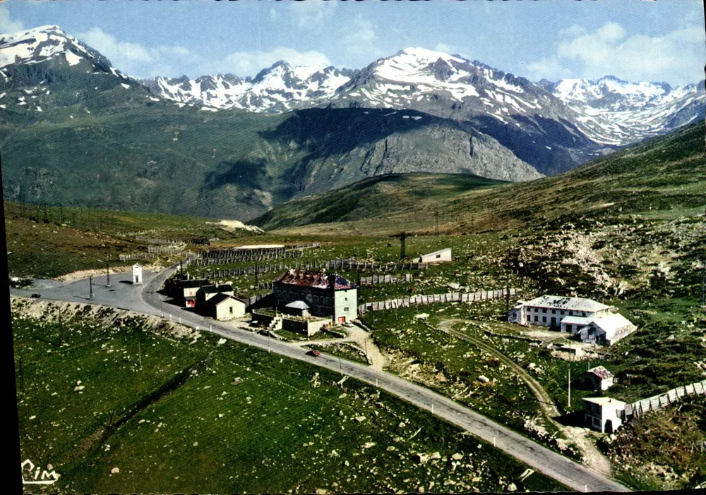 Przełęcz Puymorens — Widok z góry — Drukarnia CIM - Awers