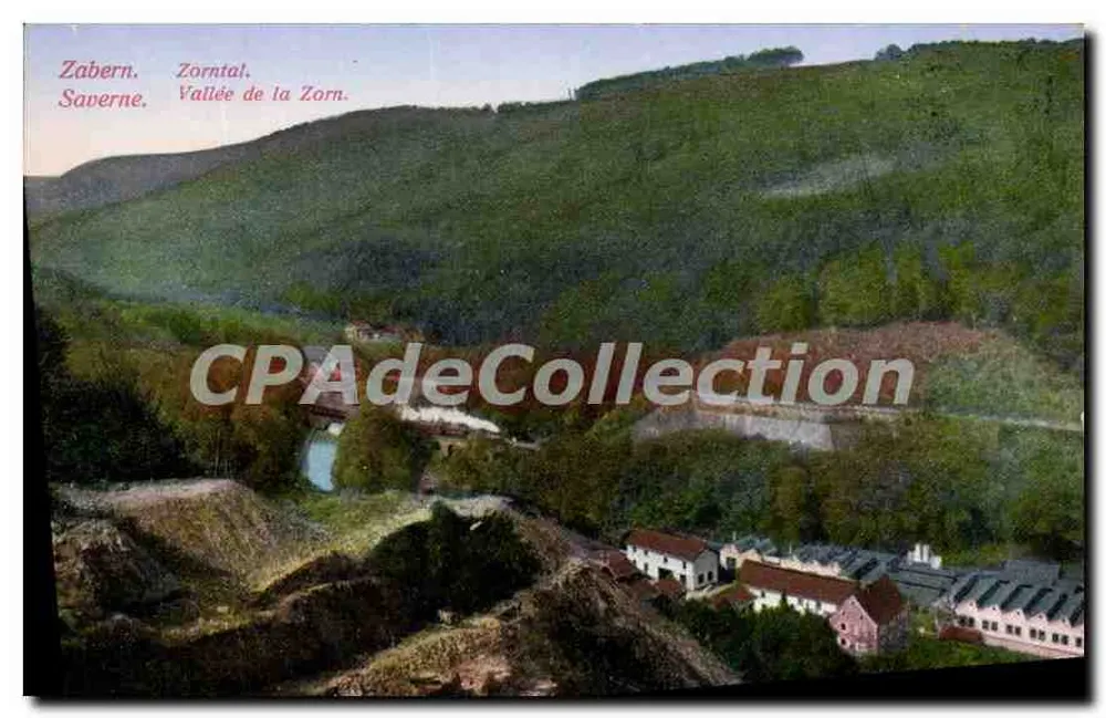 Saverne — Vale da Zorn — editor R. W. Z. - Frente