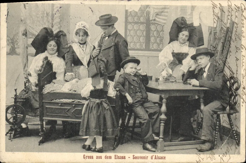 Gruss aus dem Elsass - Souvenir d'Alsace — Verlag Yeringe (Straßburg) - Nr. 16 - Vorderseite