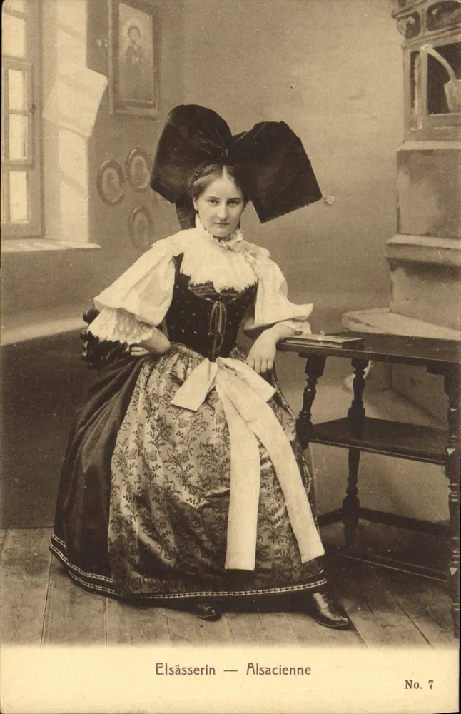 Elsässerin — Alsacienne — J.M. & Cie, SIT. No. 7 - Front