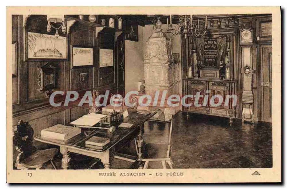 Bảo tàng Alsace - Le Poète — Série 17, nhà xuất bản không rõ - Mặt trước
