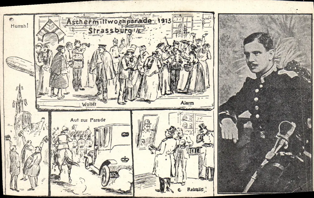 Aschermittwoch-Parade in Straßburg — 1913 — Verlag: Cassel & Béralan, Editionen - Vorderseite