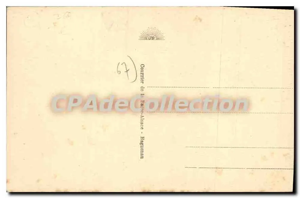 Haguenau - Caserne Aimé — 48 - Verso