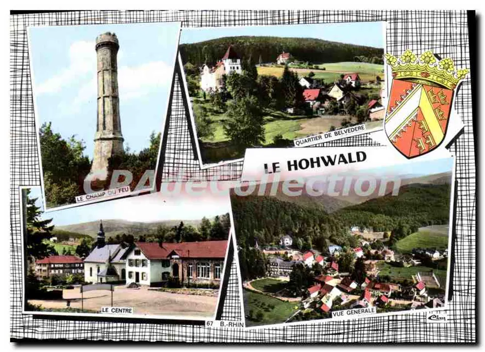 El Hohwald — Barrio de Belyedere, El Campo del Fuego, El Centro — Imprenta S.A.D.E.M. (67) B. Reno - Anverso