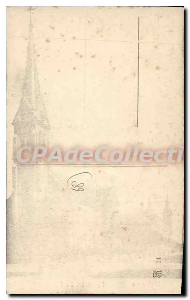 Mulhouse — Igreja São Paulo — CPAdeCollecti - Verso