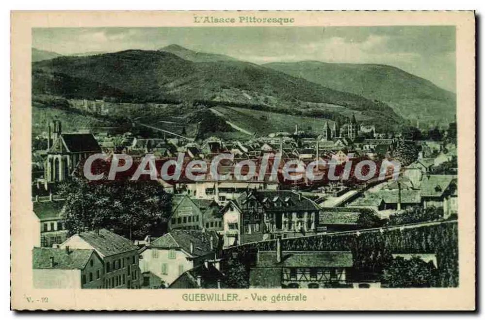Guebwiller - Vista generale — L'Alsazia Pittoresca — V. - 92 - Recto