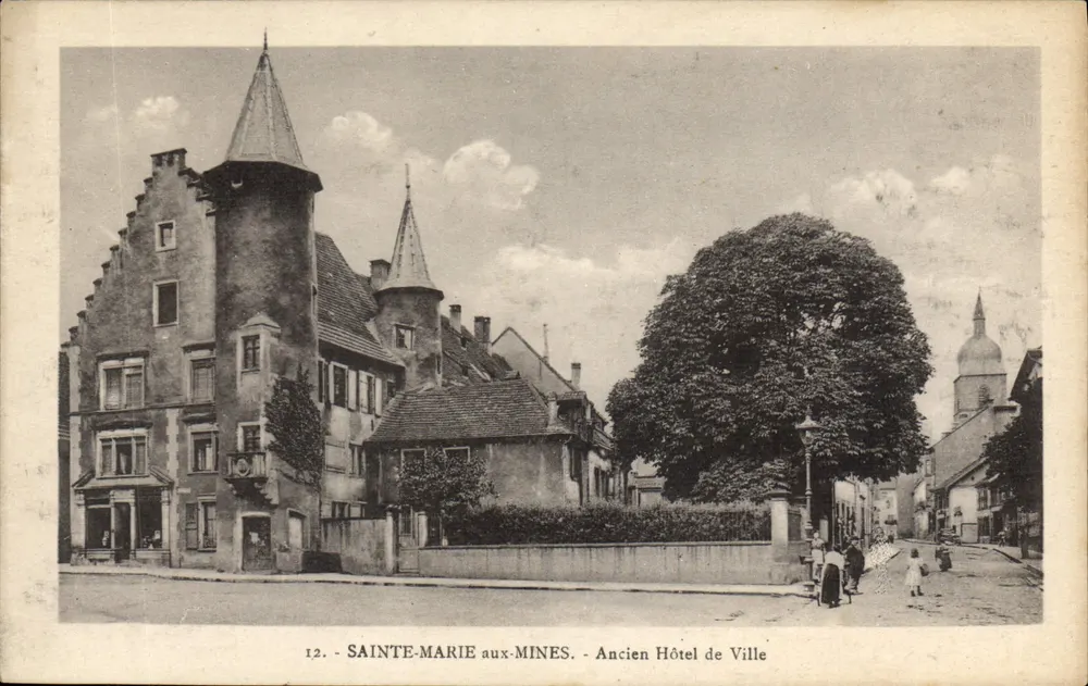 Sainte-Marie-aux-Mines - Ehemaliges Rathaus - Vorderseite