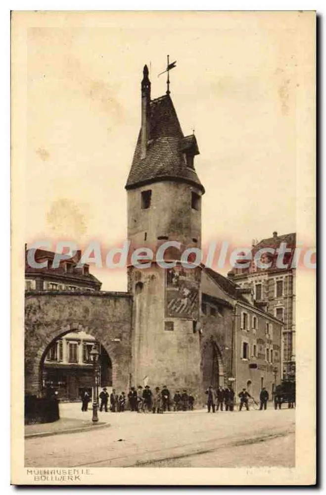 Mulhausen i. E. — Bollwerk — editor Felix Laib, Strassburg - Frente