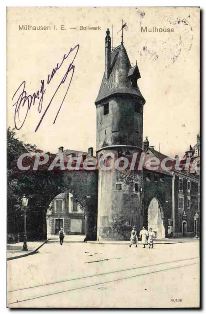 Mülhausen i. E. — Bollwerk — Mulhouse — editore CPAdéCollection, n° 40138 - Recto