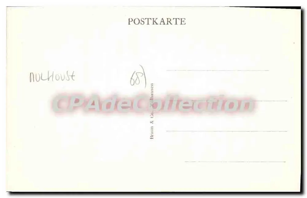 Napoleon-Insel — Die Sprengung am Kanal — Braun & Co., Willihausen - Rückseite