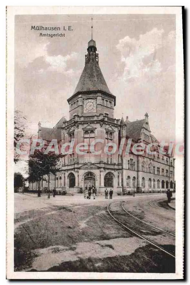 Mülhausen i. E. — Tribunal Administrativo — editor desconhecido, número de série não visível - Frente