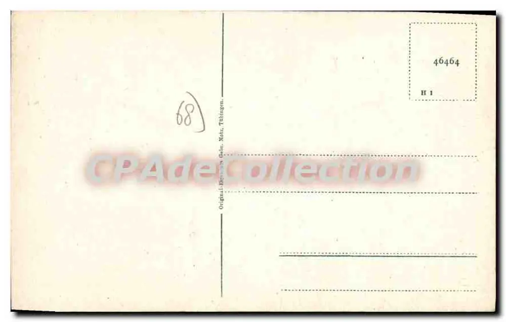 Mülhausen i. Els. — A nova sede do tribunal cantonal — CPAdéCollection - Verso