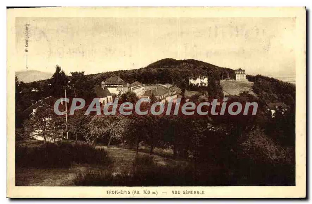 Trois-Épis (Alt. 700 m) — Vista Geral — H. Klangsbour - Frente