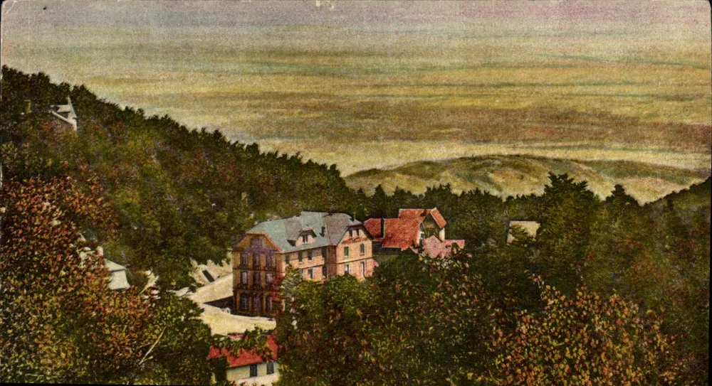 Tre Spighe — Vista sulla pianura — Cité des Arts Photomécaniques, Parigi - Recto