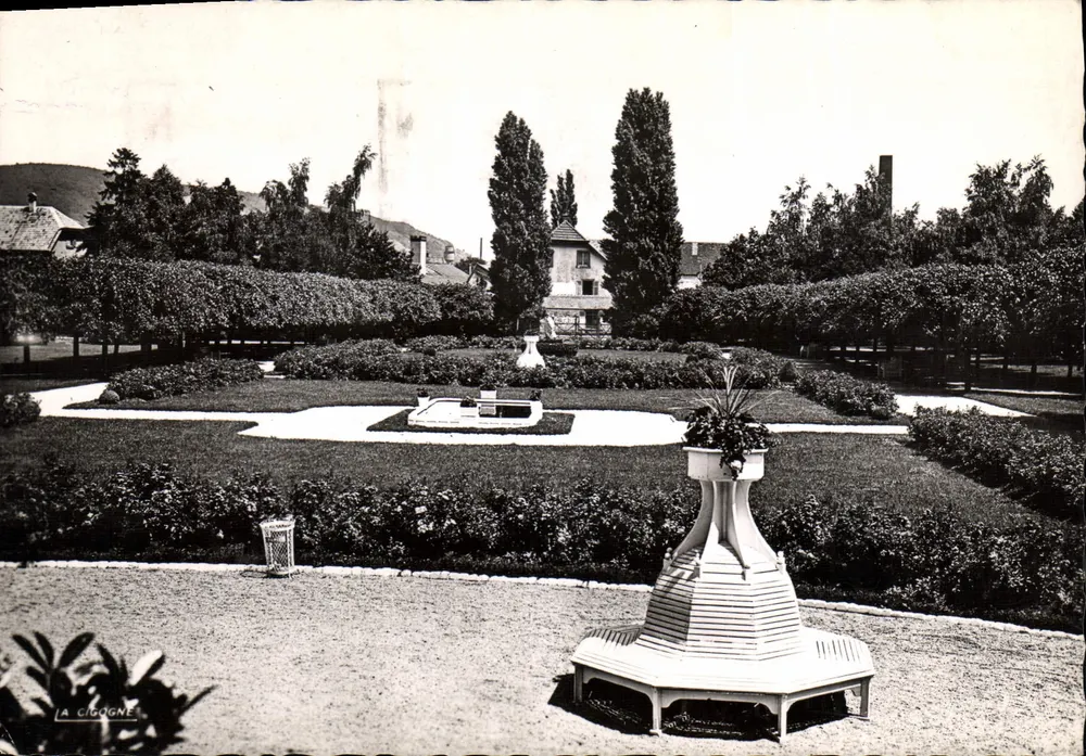 Jardim da Cigogne — Thann (Haut-Rhin) — Edições da Cigogne - Frente
