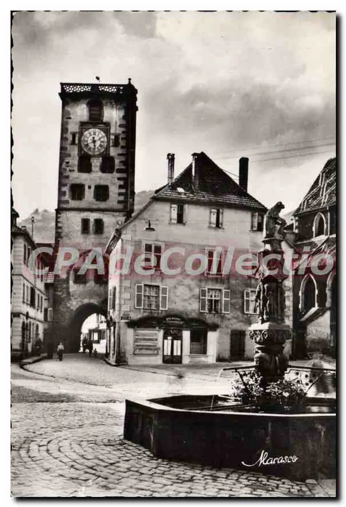 Ribeauvillé (Elsass) — Ansicht der Bouchers-Turm — Editions Marasco - Vorderseite