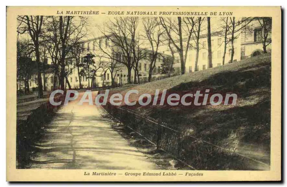 La Martinière — Nationale Fachschule Lyon — Fassaden — Groupe Edmond Labbé - Vorderseite