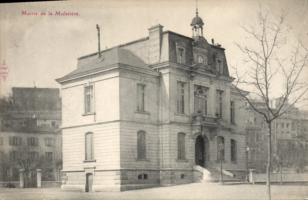 Ayuntamiento de La Mulatière — editor Lyon, número de serie 69 - Anverso