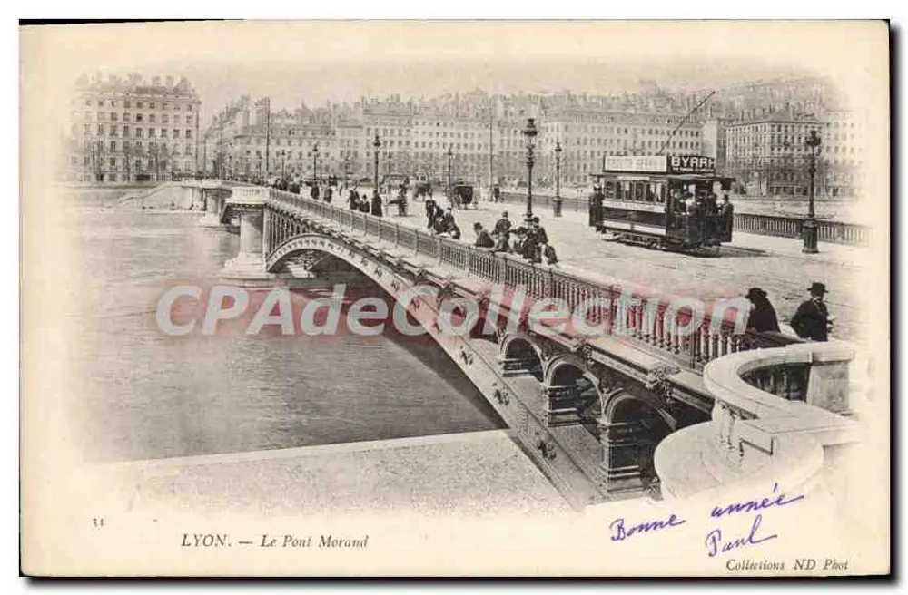 LYON. — Der Morand-Brücke — Collections ND Phot - Vorderseite