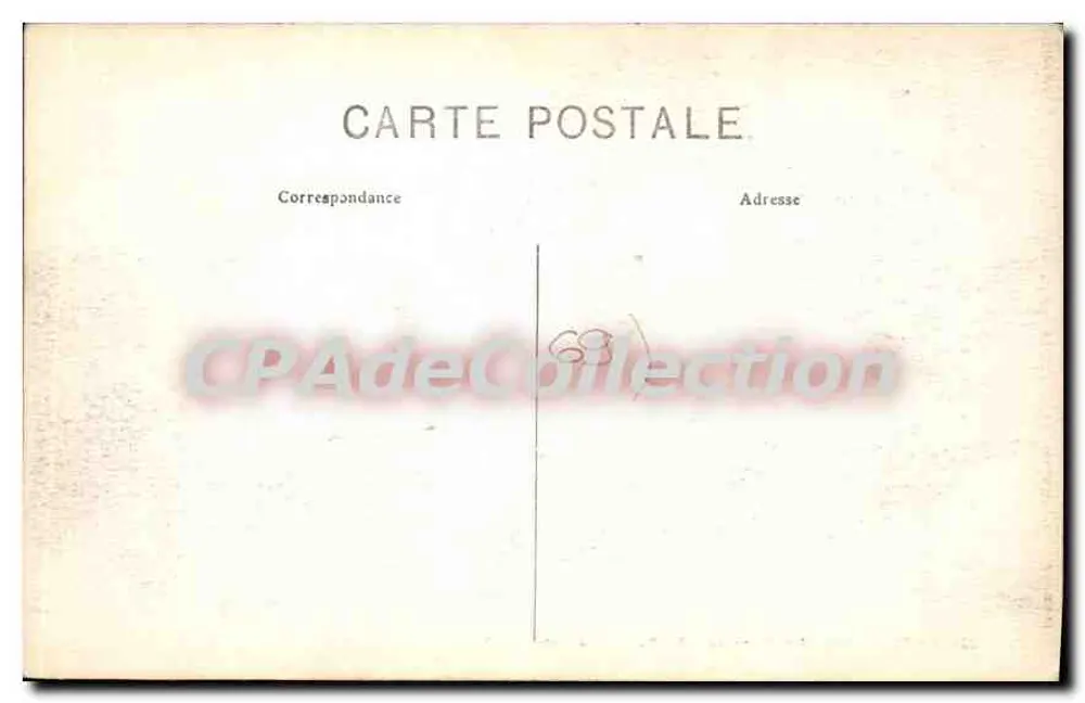LYON — Place des Terreaux — Das Palais der Künste — E. H. - Rückseite