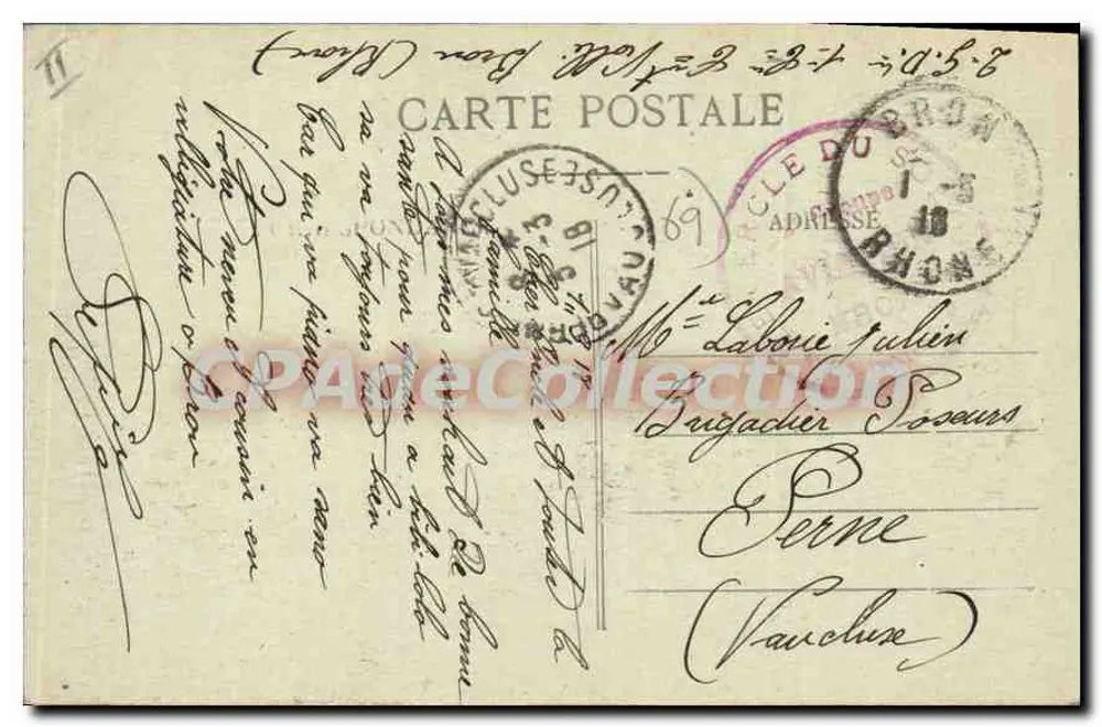 LYON — Cours du Midi e Praça Carnot — Stanley & Cie, n° 5060 - Verso
