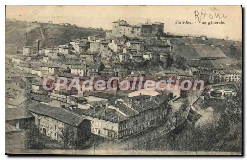 Saint-Bel — Allgemeine Ansicht — Rhône, Verleger nicht sichtbar - Vorderseite
