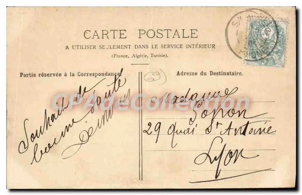 Saint-Bel — Allgemeine Ansicht — Rhône, Verleger nicht sichtbar - Rückseite