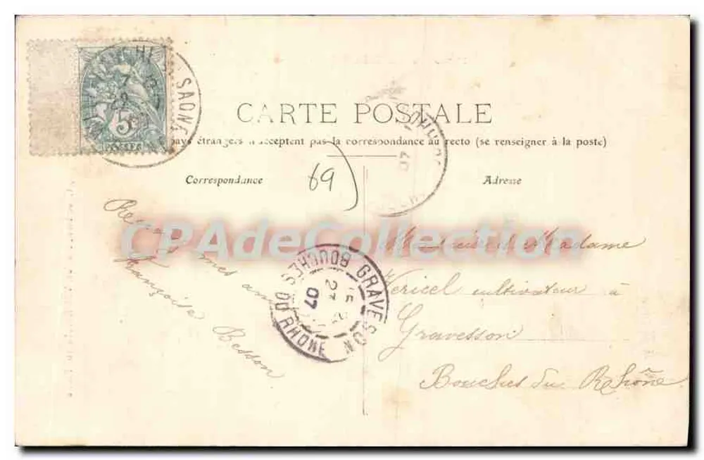 VILLEFRANCHE-SUR-SAONE — Vista geral — Livraria do Centro - Verso