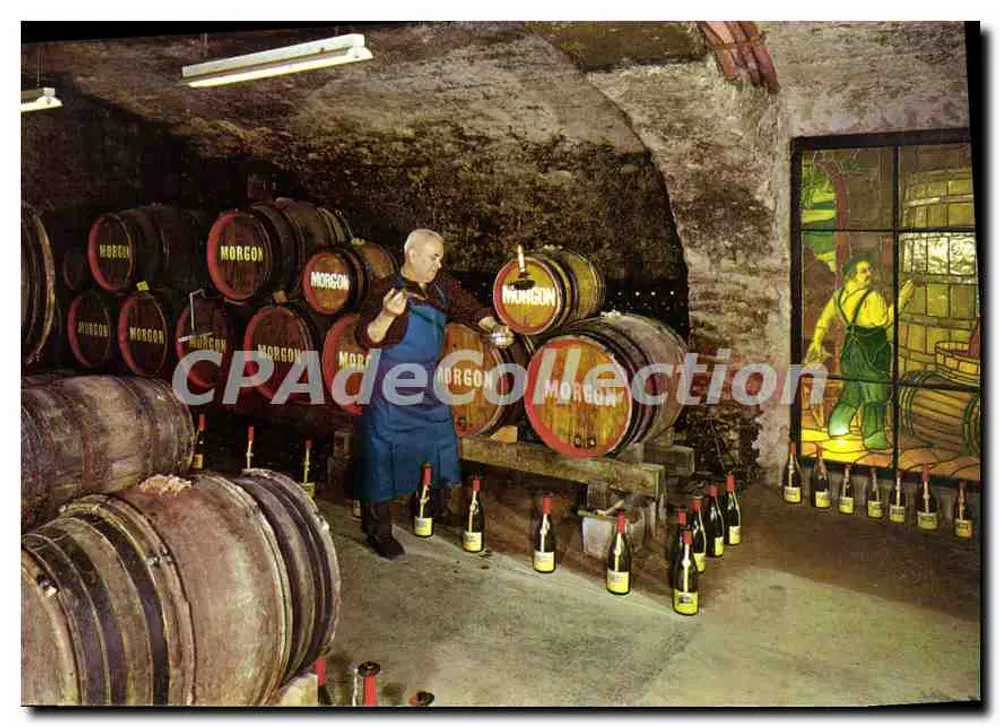 Aushärtungskeller von Morgon — Keller "Cru Morgon" — Verlag: Macon Druckerei - Vorderseite