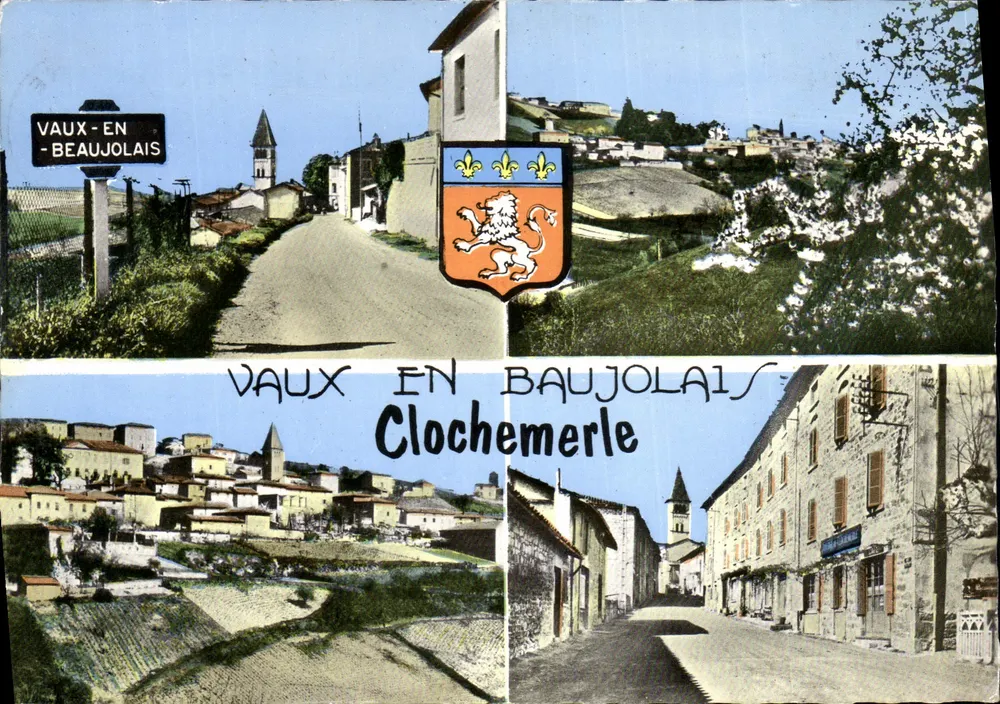 Vaux-en-Baujolais — Clochemerle — Verlag J. Cellard - Vorderseite