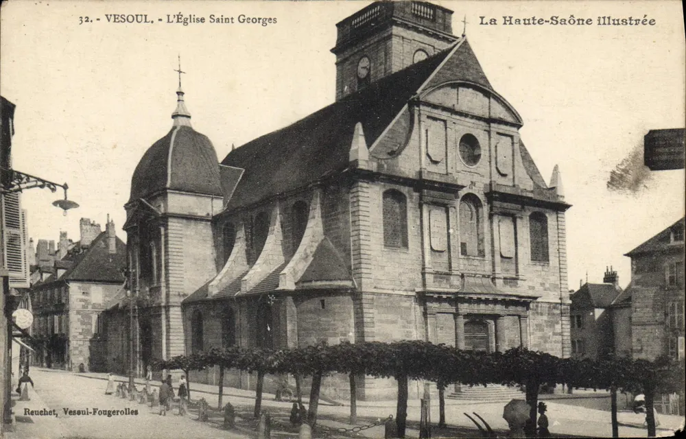 Vesoul - A Igreja de São Jorge — A Alta-Saône ilustrada, n°32 - Frente
