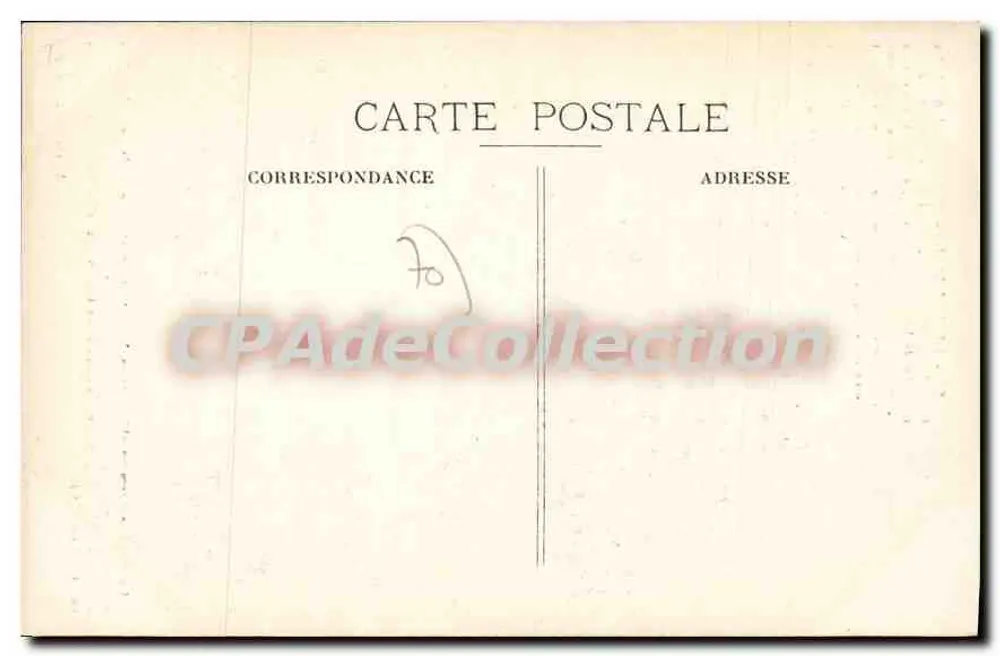 LUXEUIL-LES-BAINS — Hotel du Cardinal Jouffroy — A. David, Luxeuil - Rückseite