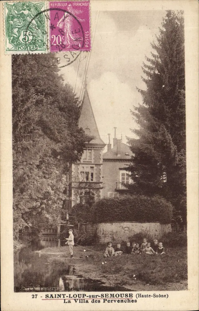Saint-Loup-sur-Semouse — Ansicht der Villa des Pervenches — Verlag Ch. Laurent, Nr. 27 - Vorderseite