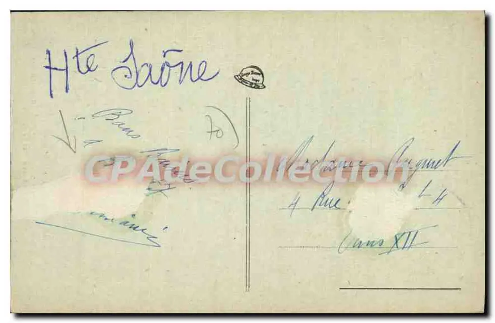 Saint-Loup-sur-Semouse — Ansicht der Villa des Pervenches — Verlag Ch. Laurent, Nr. 27 - Rückseite