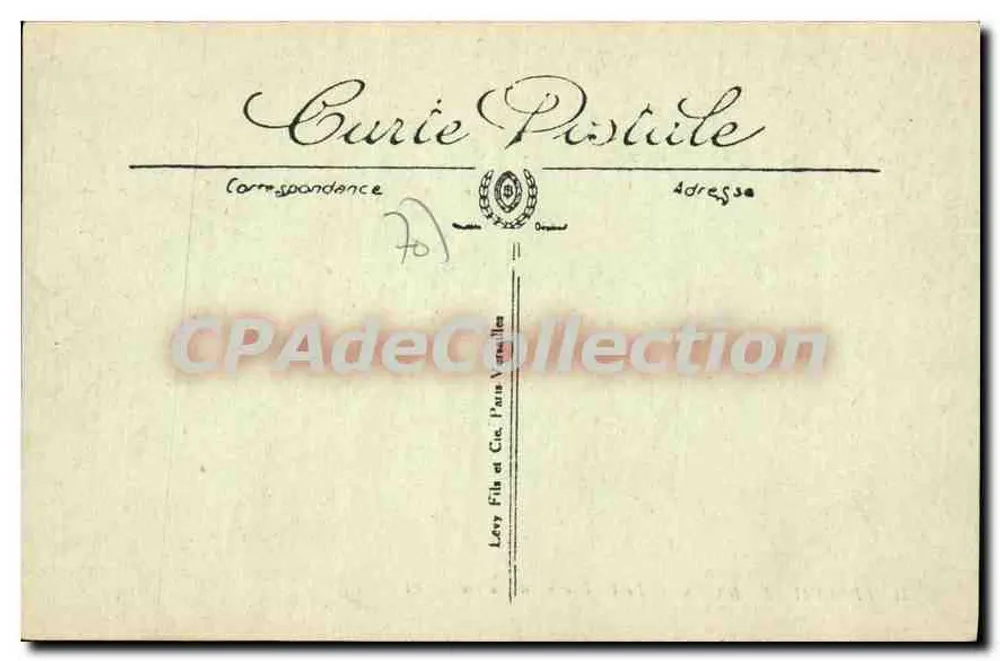 LUXEUIL-LES-BAINS — O Claustro e a Prefeitura — I.L. - Verso